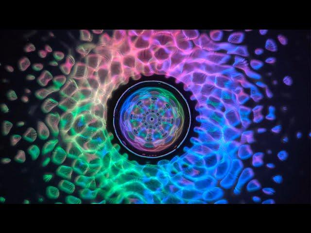 Kymat Sonic Bloom - Cymatics | Sound Become Visible in a Water-sound Installation