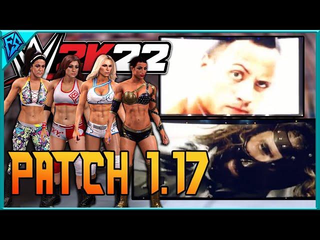 WWE 2K22 PATCH 1.17 NEW MODELS, HIDDEN NEW TRONS AND PATCH NOTES