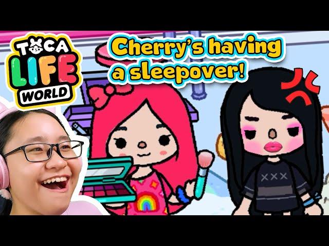 Toca Life World - Cherry's Sleepover!!!