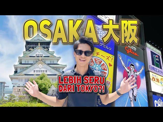 Kotanya Bikin Betah BANGET⁉️ Explore Kota Terbesar KEDUA Jepang Osaka Castle Dotonburi Kuil️