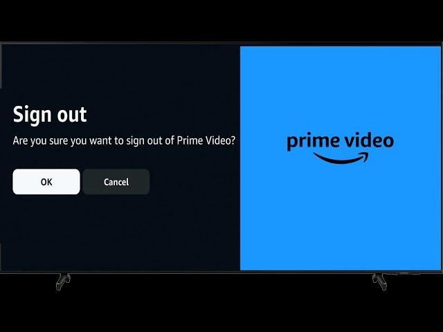 How to Sign Out Amazon Prime on TV | Log Out Prime Video App from Smart TV