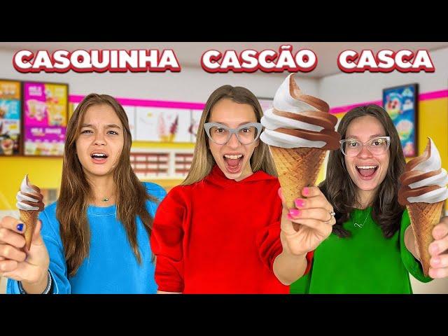 CASCA, CASQUINHA ou CASCÃO - DESAFIO com @mundodavivioficial