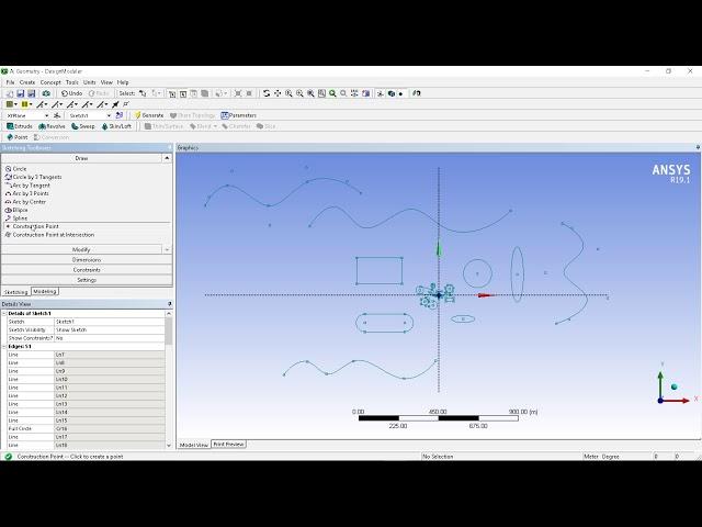 ANSYS Design Modeler  Tutorial 1- Sketching-1