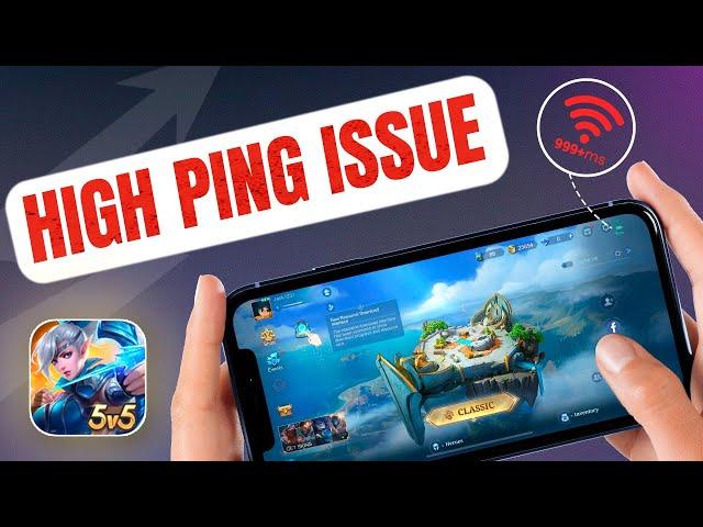 How Fix High Ping Issue Mobile Legends iPhone | Unstable Ping Mobile Legends