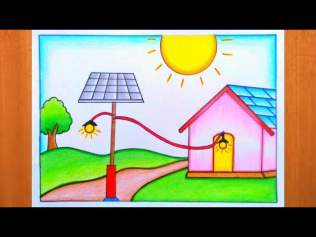 SAVE ELECTRICITY DRAWING EASY II SAVE ENERGY I| DRAWING URJA BACHAO II SAVE ENERGY DRAWING ||Poster