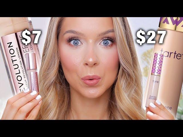 MAKEUP REVOLUTION Concealer vs Tarte Shape Tape! DUPES?