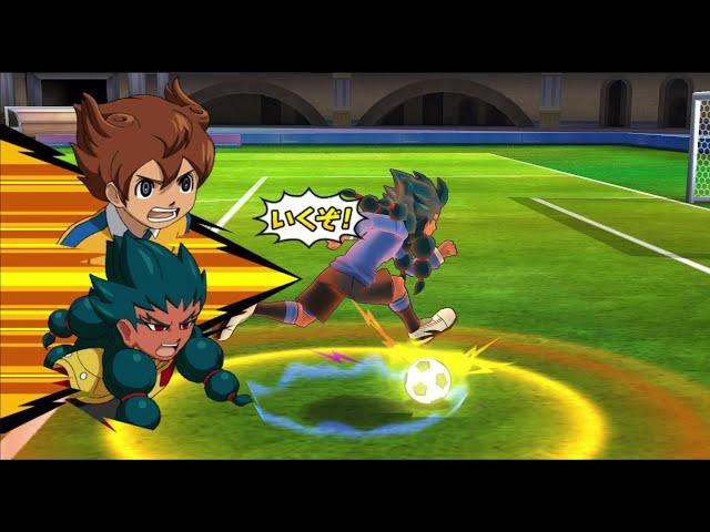 Inazuma Eleven Go Strikers 2013 - Orpheus vs Unicorns Wii 1080p (Dolphin)