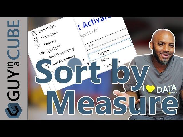 Power BI Tutorial: Sort By A Measure Not Shown In Visual