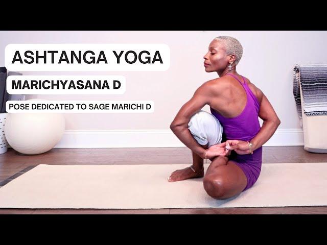 Marichyasana D | Pose Dedicated to Sage Marichi D | Tutorial with Puzzle Fit