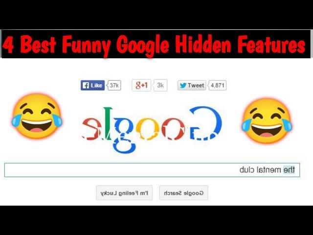 Mind-blowing hidden features on Google.