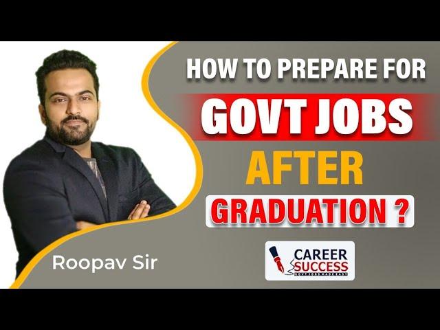 Government Jobs in 2023 after Graduation??