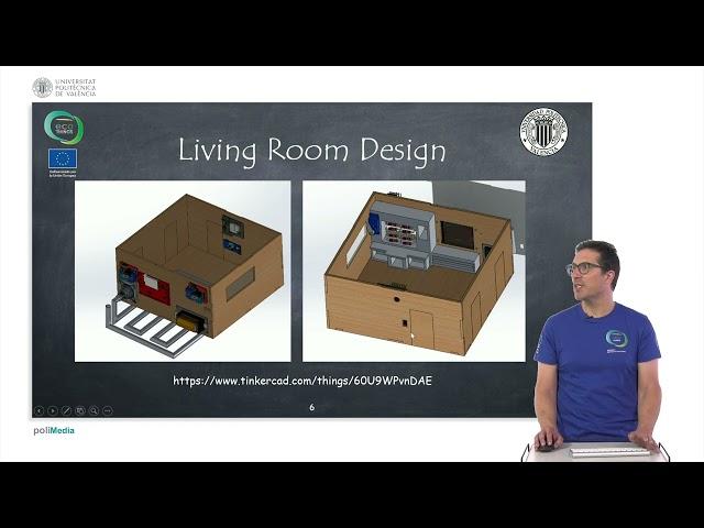 EcoThings: Intelligent House. Living room