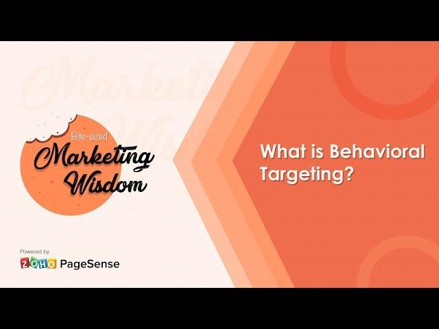 What is Behavioral Targeting?