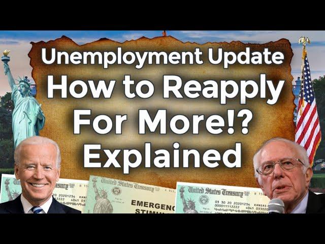 How to Reapply? Unemployment Benefits Extension UPDATE Sept 2021 Tradition UI PUA PEUC EDD Rollover
