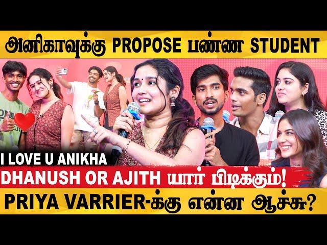 அனிகாவுக்கு Propose பண்ண Student! | Nilavuku En Mel Ennadi Kobam | Anikha | Priya Varrier