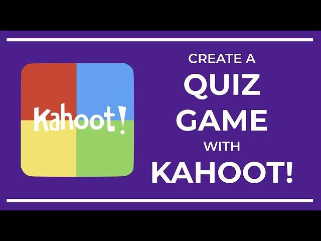 Create a Quiz Game with Kahoot