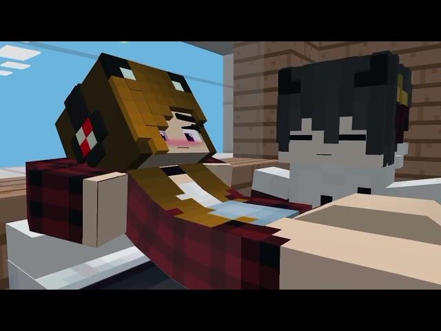 |Minecraft animation|Biting twins meme|MNV|