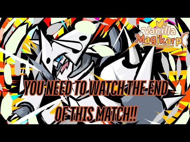 You NEED to Watch the EPIC END of this match!!!