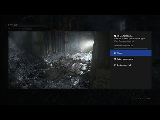 Easiest way to get Master Fletcher Achievement - Tomb Raider Solestro's FEATs