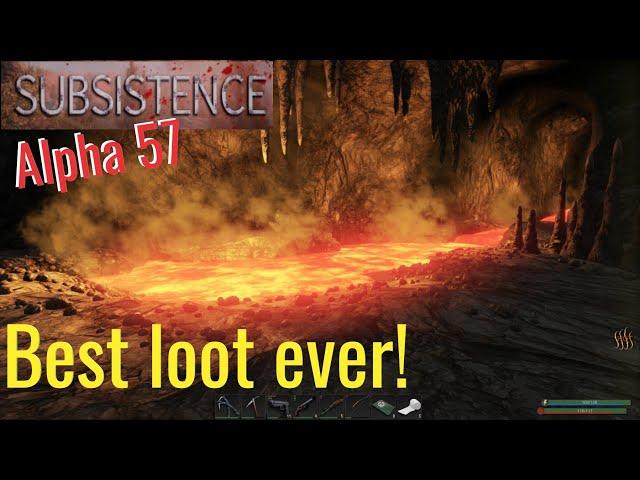 Deep cave loot run! Subsistence: Alpha 57