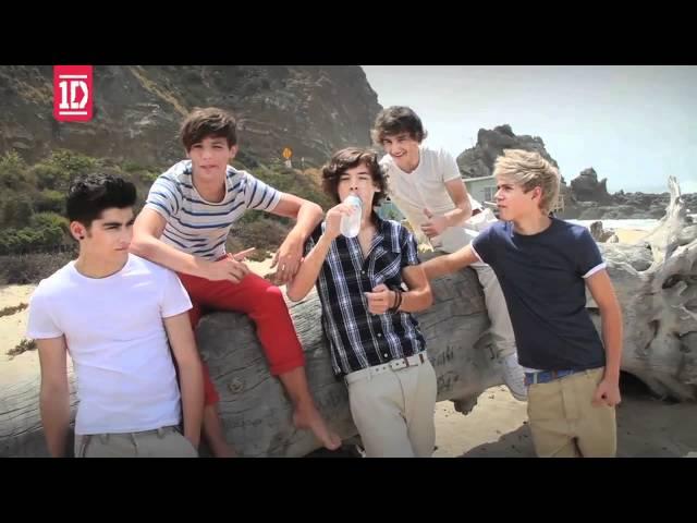 One Direction - What Makes You Beautiful (Behind The Scenes)