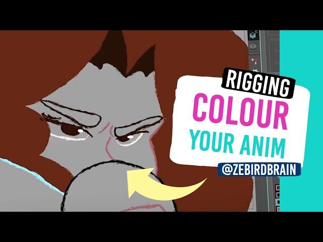 FIRST STEPS - COLOURING YOUR ANIMATION (Harmony)