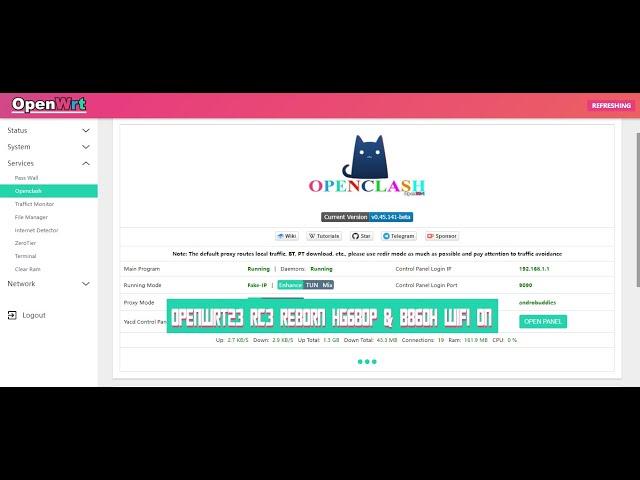 OPENWRT V23 RC3 REBORN WIFI ON S905X| HG680P & B860H