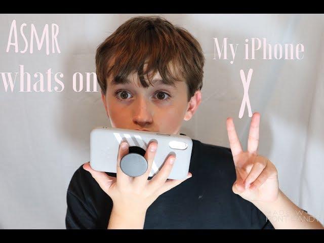 asmr whats on my iphone x