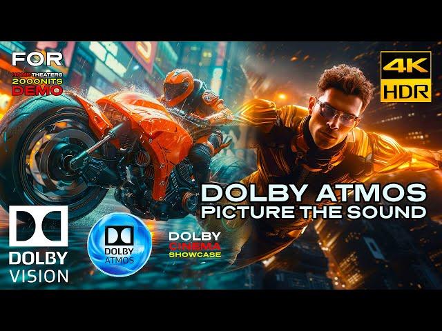 DOLBY ATMOS "Picture the Sound" ULTIMATE ACTION 7.1.4 Demo 2000 Nits DV [4K HDR] Download Available