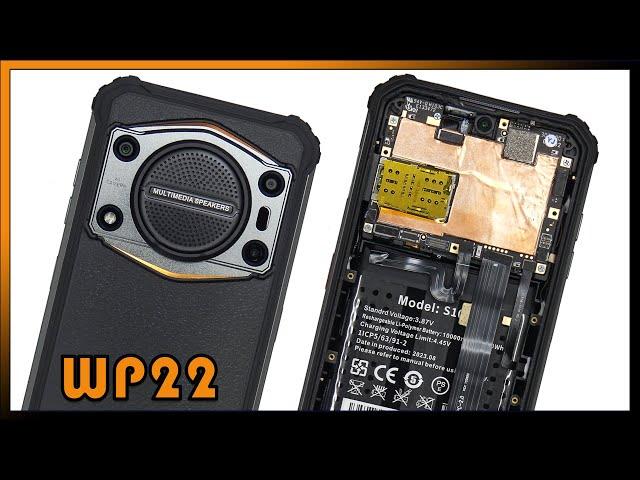 Oukitel WP22 Rugged Smartphone Teardown Disassembly Repair Video Review