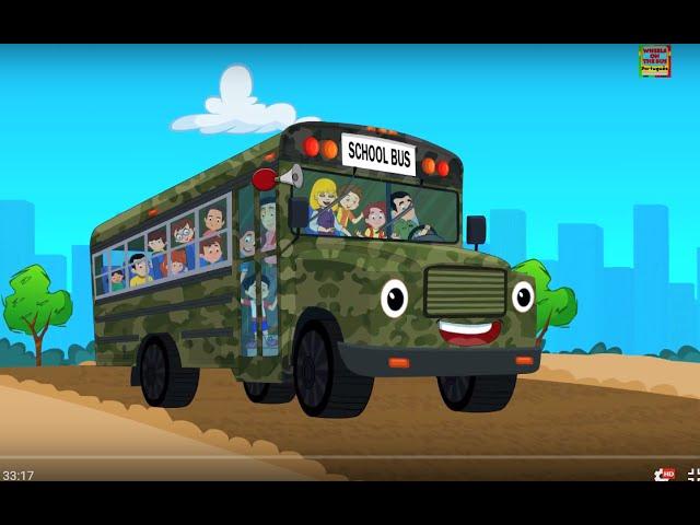 Колеса на автобусе | сборник для детей | Wheels On The Bus | Compilation | Schoool Bus Cartoon