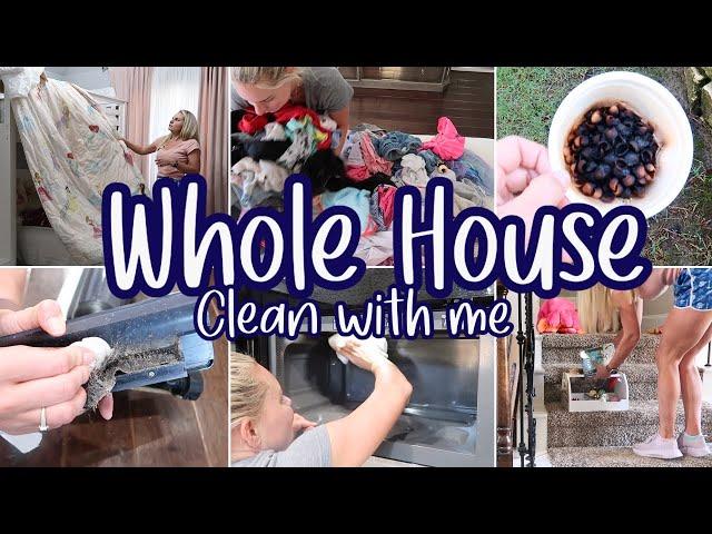 WHOLE HOUSE CLEAN WITH ME 2024 / SPRING CLEANING MOTIVATION / WHOLE HOUSE CLEANING MOTIVATION