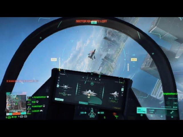 Battlefield 2042: Flawless Fighter Jet F-35 gameplay on Kaleidoscope 32 Kills and Assist