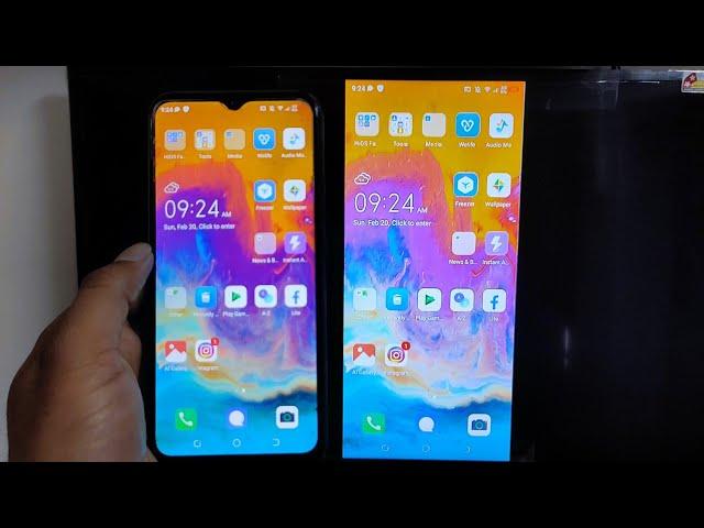 How to connect tecno phone to tv | Tecno mobile screen mirroring to tv | Tecno spark go cast setting