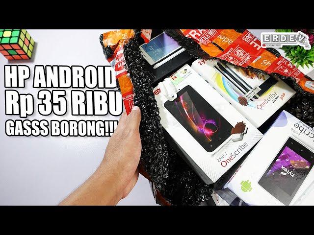 BELI BANYAK HP ANDROID YANG HARGANYA CUMA Rp35 RIBU! - Unboxing Smartphone Murah Cuci Gudang Zyrex