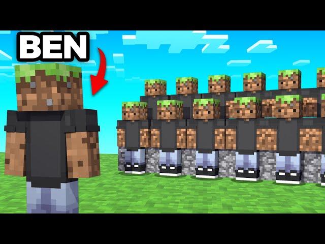 Minecraft ama KENDİMİ KLONLADIM