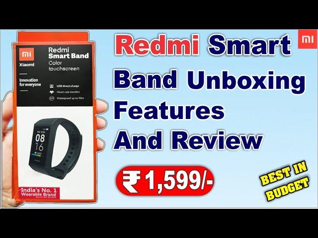 Redmi Smart Band Unboxing Review full features in Hindi