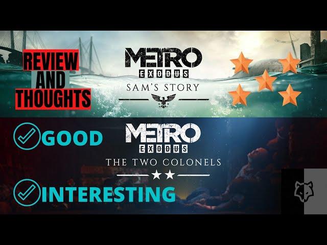 Metro Exodus DLC The Two Colonels, Sam's Story Review and thoughts!