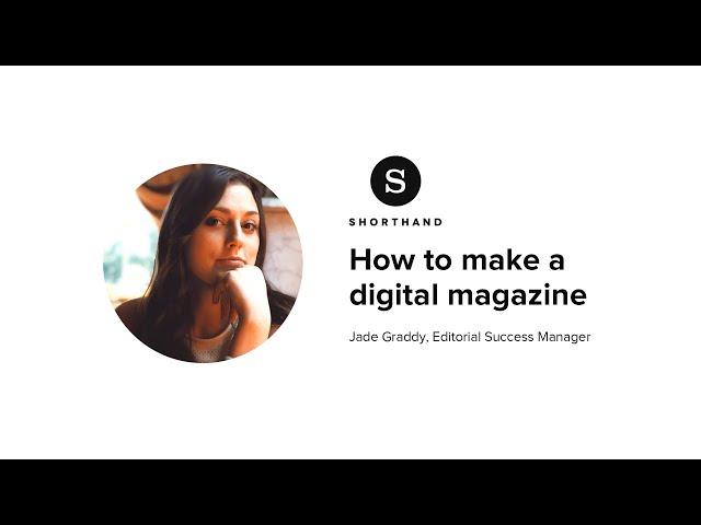 How to make a digital magazine