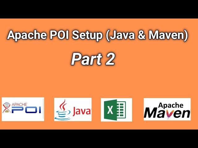 Apache POI Setup (Java and Maven)