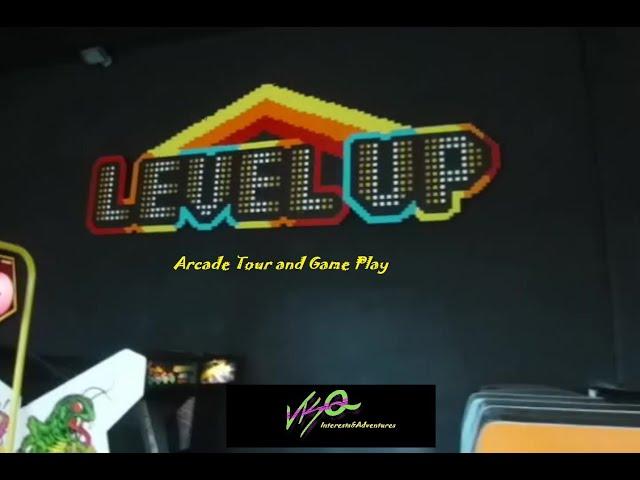 Level Up Arcade, Eugene OR.,Tour and Play