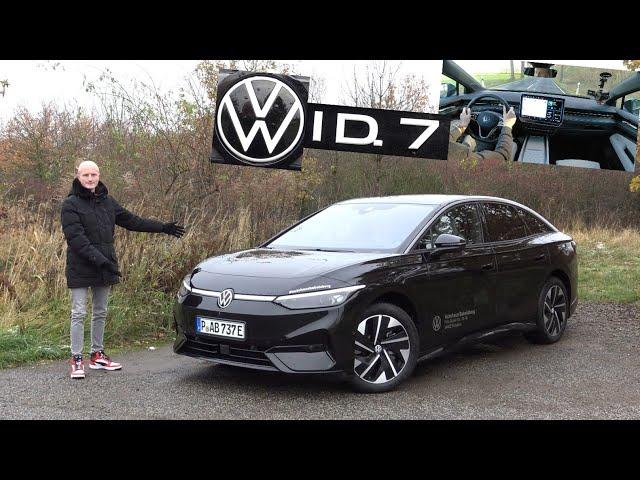 Der neue Volkswagen ID.7 im Test - BESTE Elektro-Limousine? Review Kaufberatung - ID.7 Pro