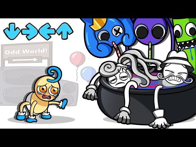 Mommy Long Legs Family VS Rainbow Friends SAD STORY [COMPLETE EDITION #8] Animation