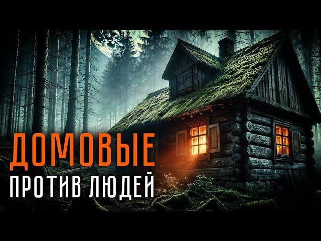 ДОМОВЫЕ ПРОТИВ ЛЮДЕЙ | Страшная История На Ночь | Мистика | Ужасы