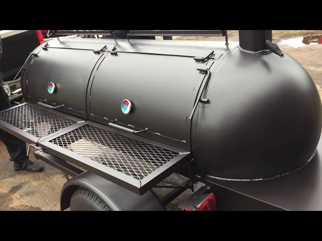 250 Gallon Smokers  Propane tank BBQ pitts