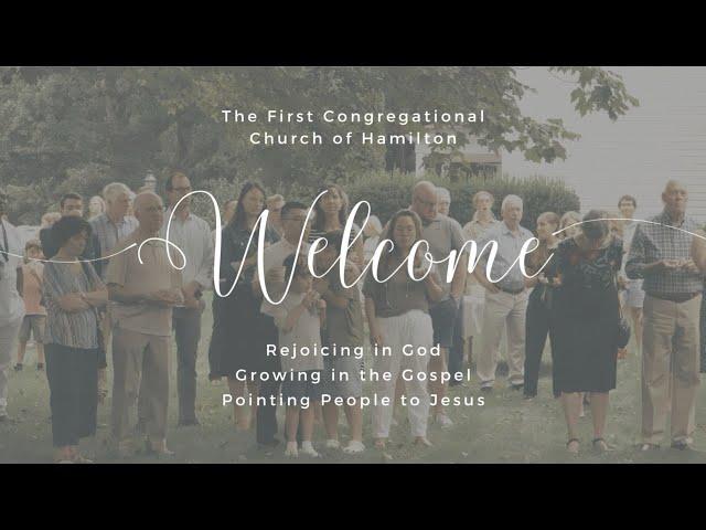 Sunday, September 22, 2024 First Congregational Church Hamilton, MA, Sunday Morning Worship Service