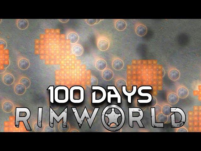 I Spent 100 Days in a Meteorite Apocalypse in Rimworld... Here's What Happened
