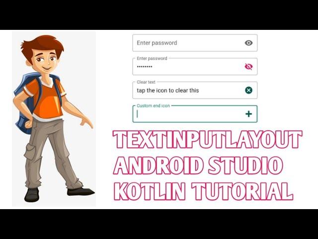 Text Input Layout Android Studio | How to use TextInputLayout in Android Studio