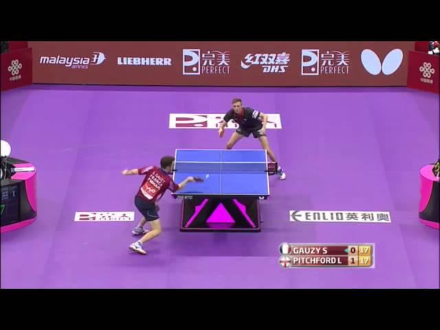 2016 World Championships Highlights: Simon Gauzy vs Liam Pitchford