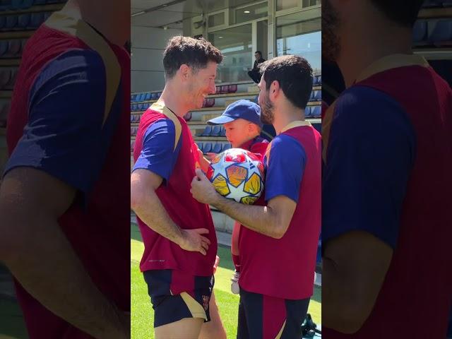 Gündo with his son 🫶 #fcbarcelona #gundogan #shorts